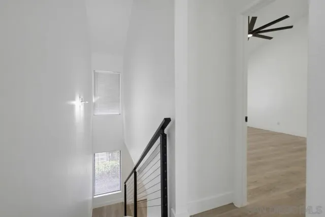 a view of entryway with stairs