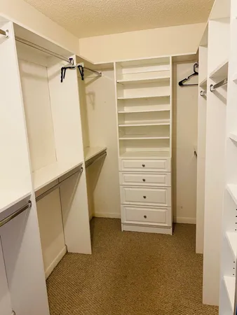 a view of walk in closet