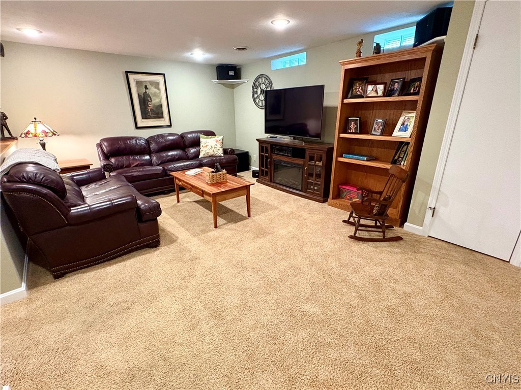 4145 Coye Road LaFayette, NY 13078 - Photo 26 of 48 Lower-level family room