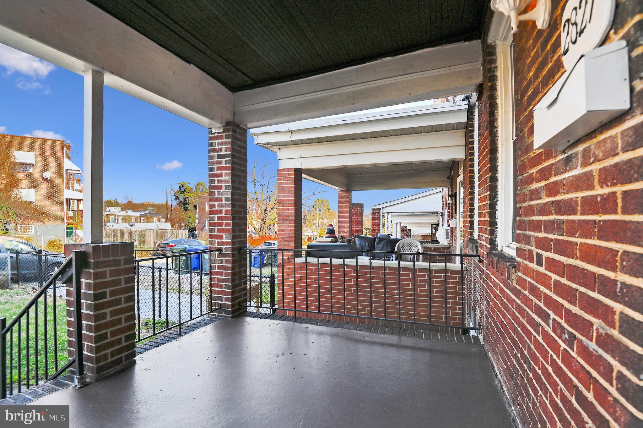 2827 Sunset Drive Baltimore, MD 21223 - Photo 2 of 18 Front Patio
