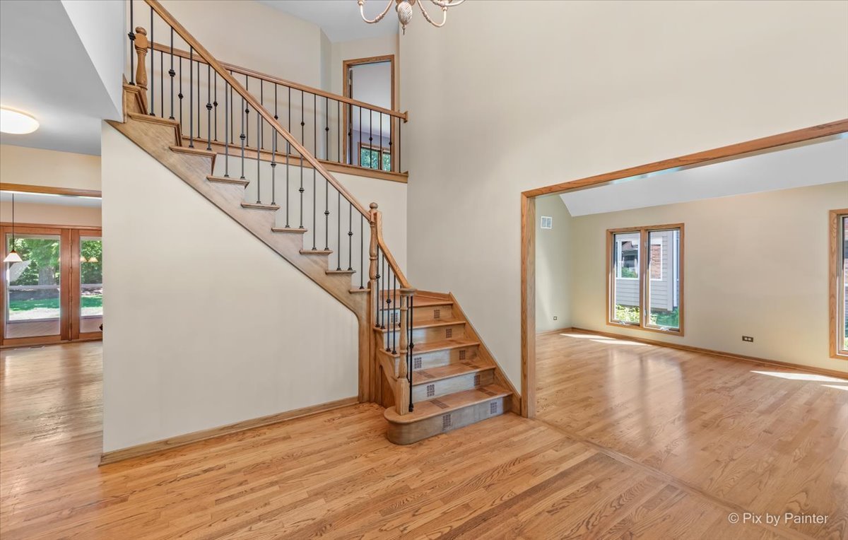 3001 Turnberry Road St. Charles, IL 60174 - Photo 21 of 46 a view of an entryway with wooden floor