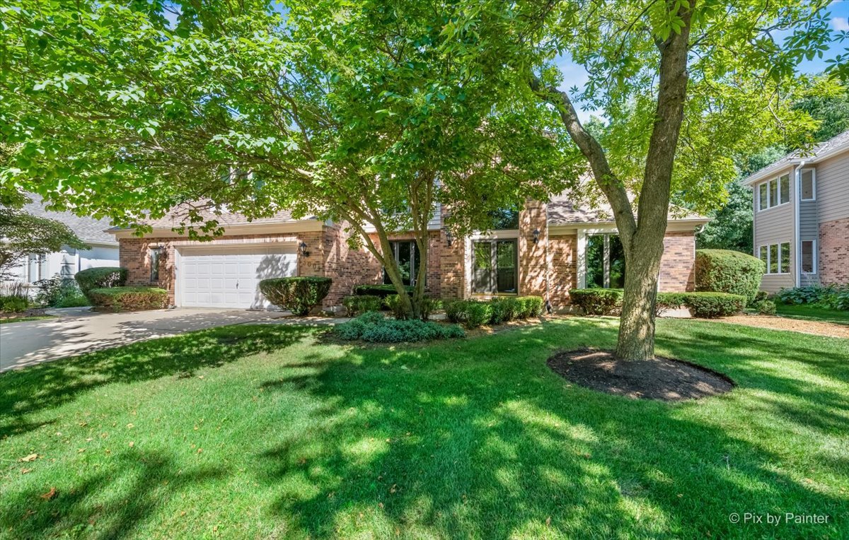 3001 Turnberry Road St. Charles, IL 60174 - Photo 4 of 46 a view of a house with a yard and tree s