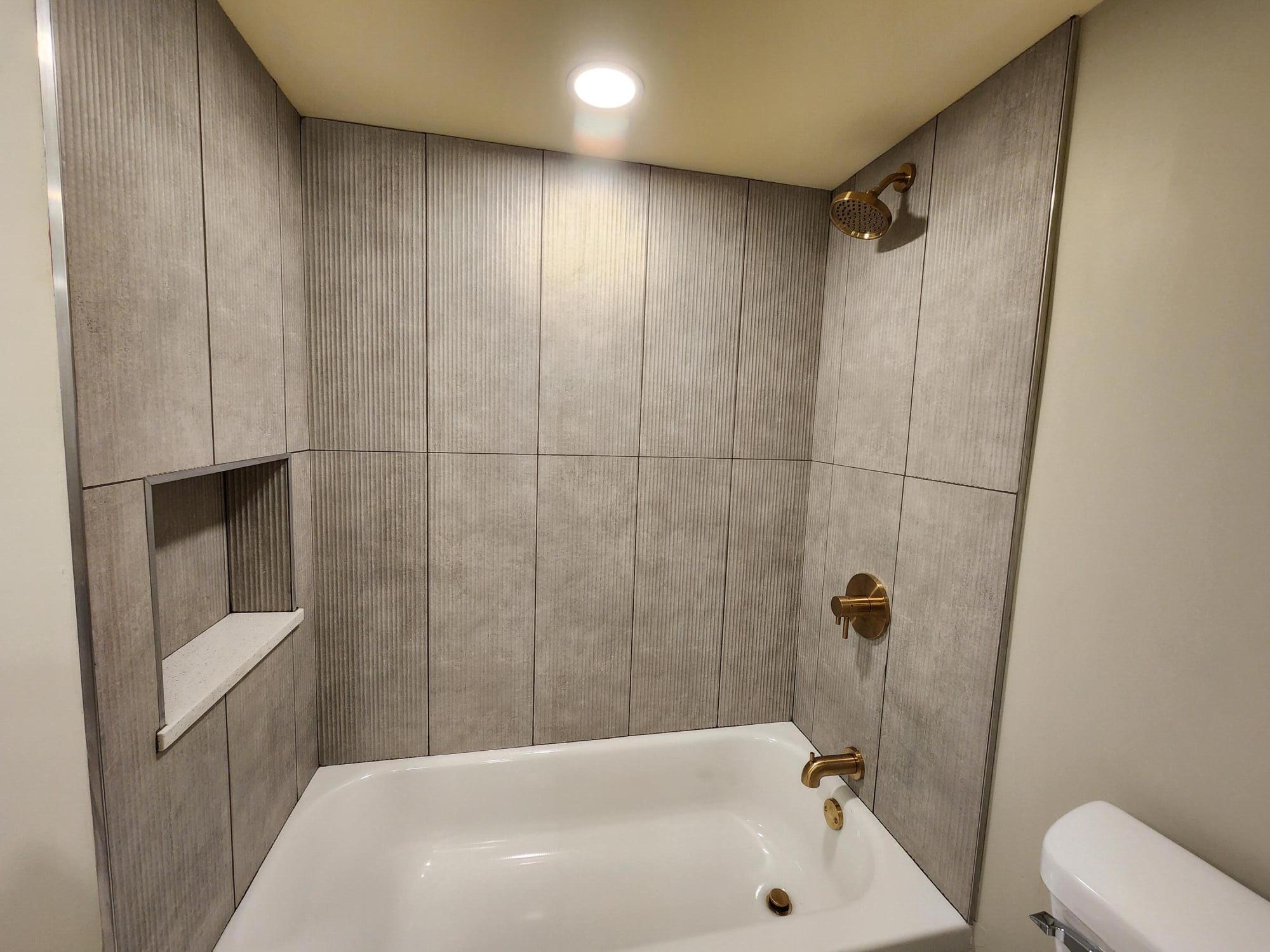 5049 Indiana Place Gary, IN 46409 - Photo 22 of 23 a bathroom with a sink a toilet and shower