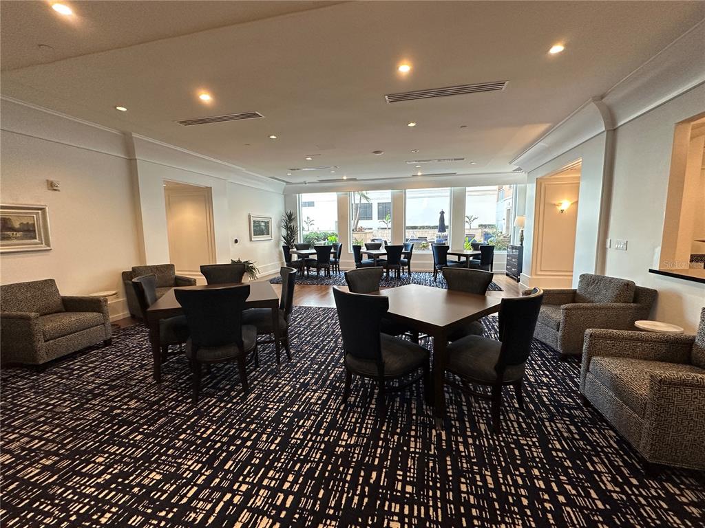 1350 Main Street, Unit 1401 Sarasota, FL 34236 - Photo 62 of 69 a view of a dining room with furniture