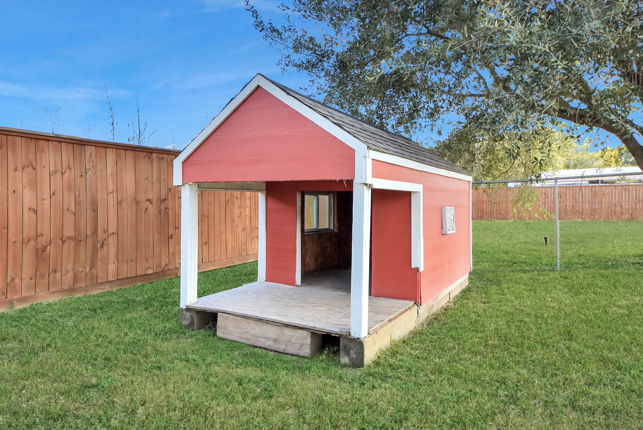 4320 Barkaloo Road Baytown, TX 77521 - Photo 7 of 28 a front view of a house with garden