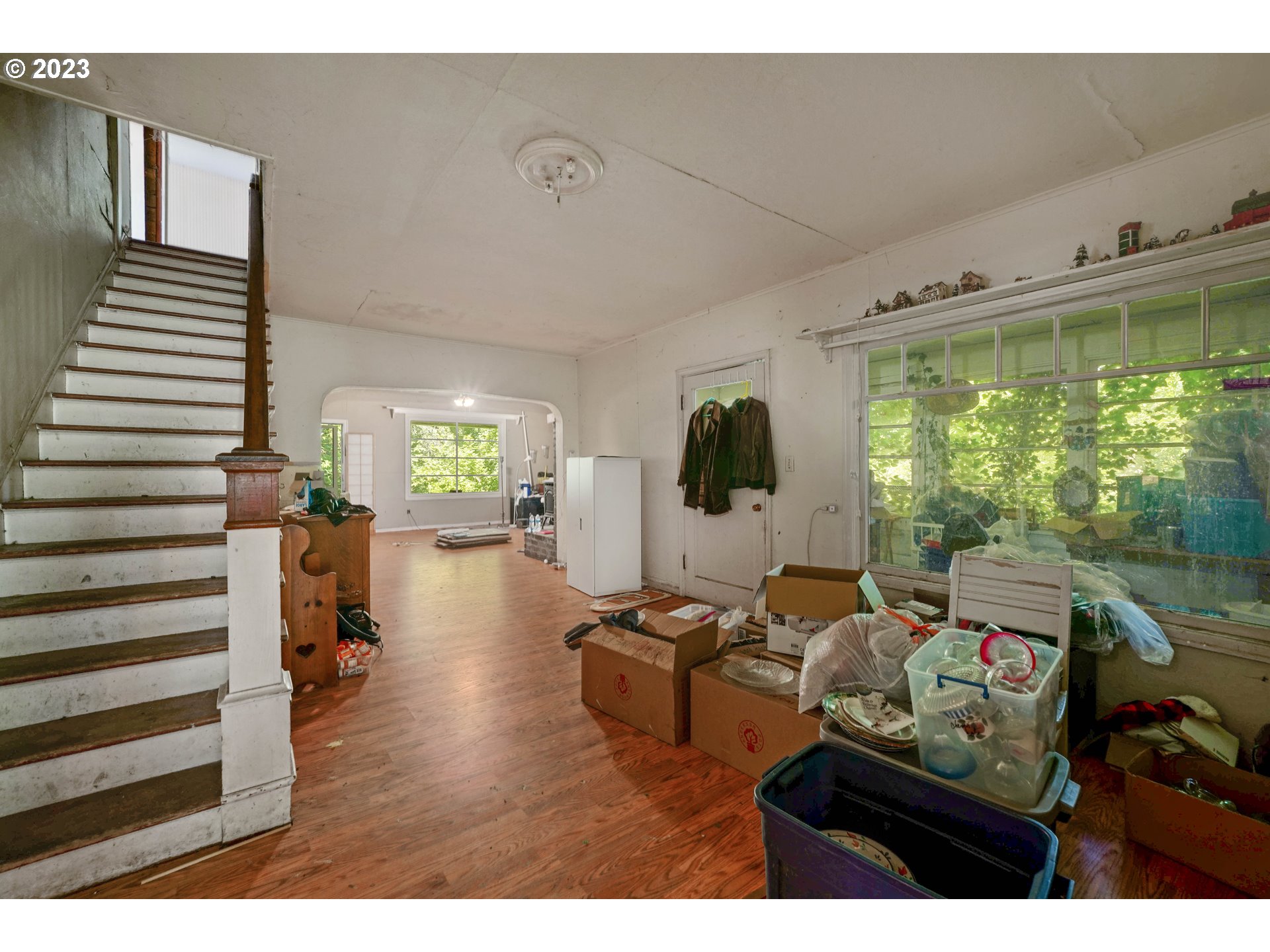 29050 South Needy Road Canby, OR 97013 - Photo 3 of 17 a living room with furniture and a large window