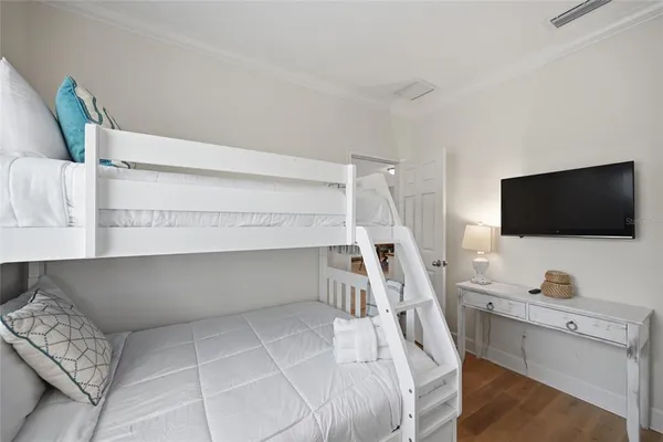 a view of a balcony with front door