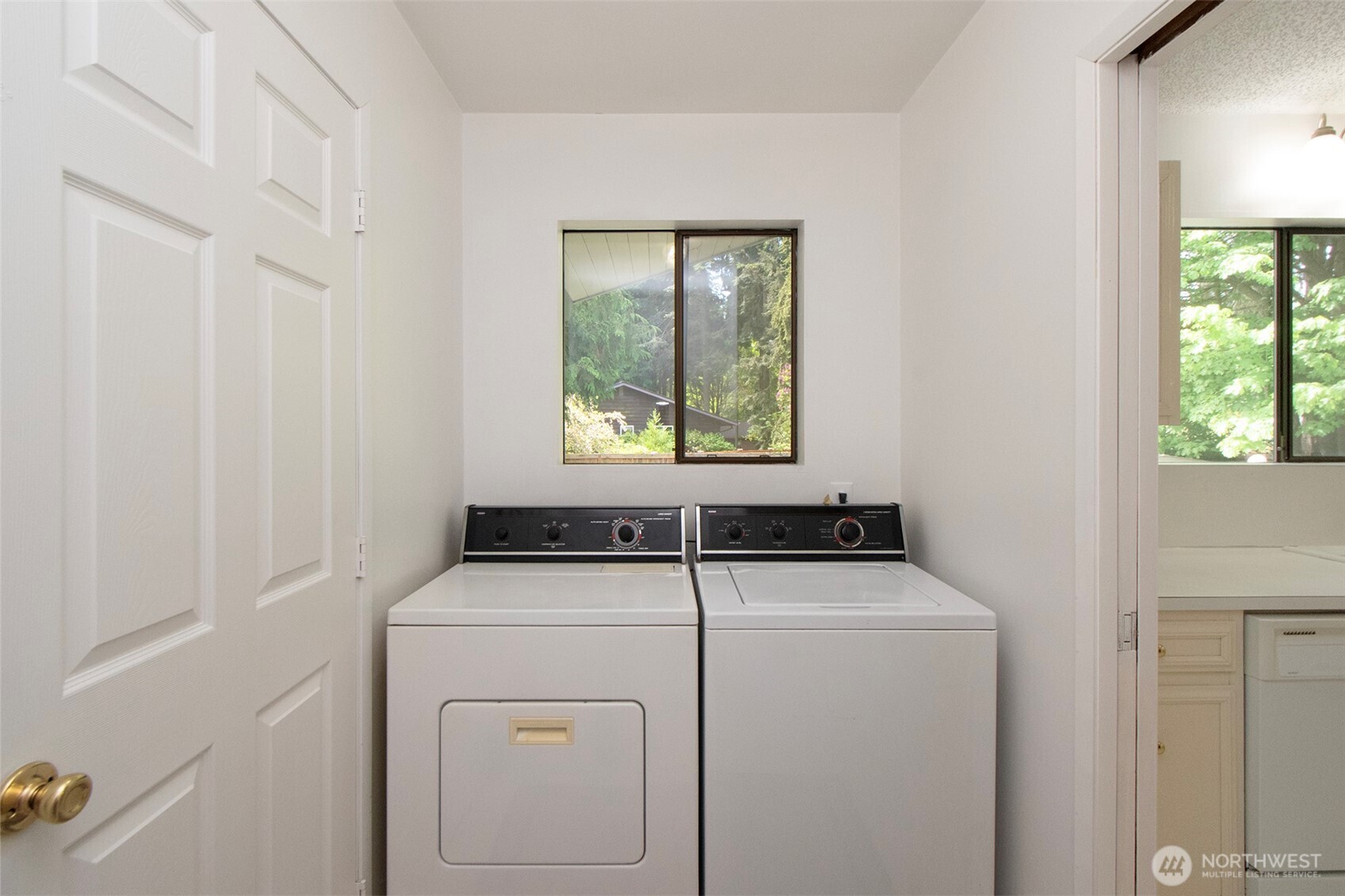 370 Dungeness Meadows Sequim, WA 98382 - Photo 17 of 40 a utility room with dryer and washer