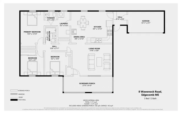 $325,000 | 8 Wawenock Road, Edgecomb, ME 04556