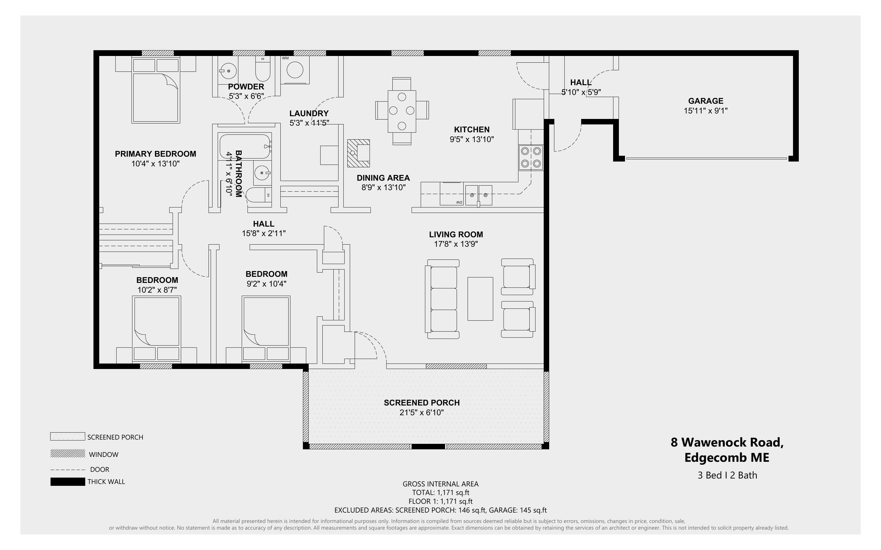 8 Wawenock Road Edgecomb, ME 04556 - Photo 10 of 10 1-2