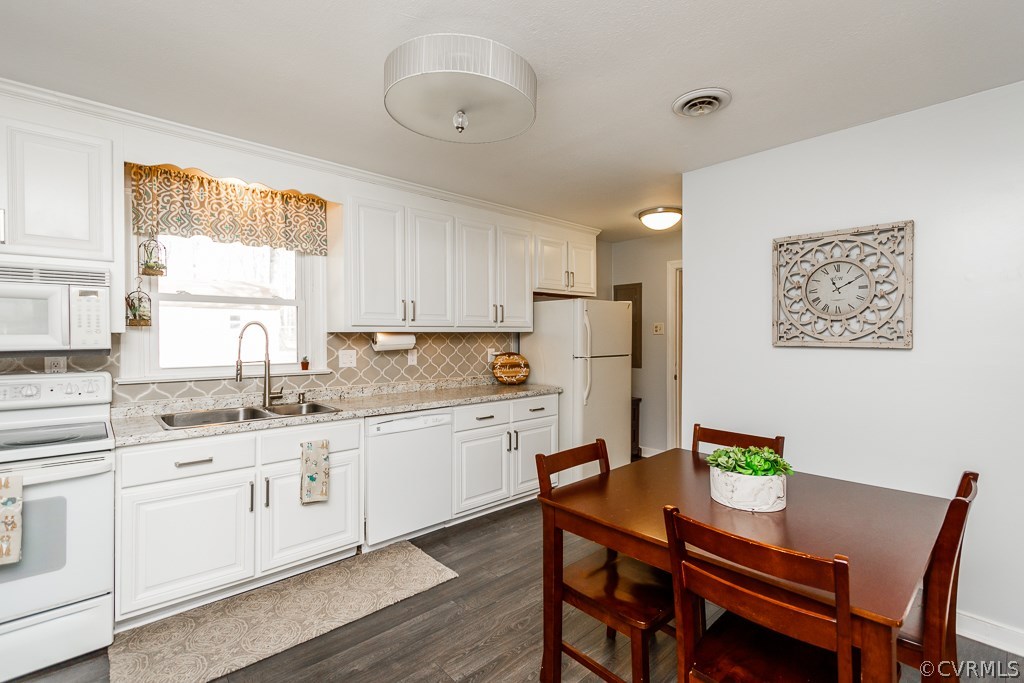 Kitchen with updated lighting
