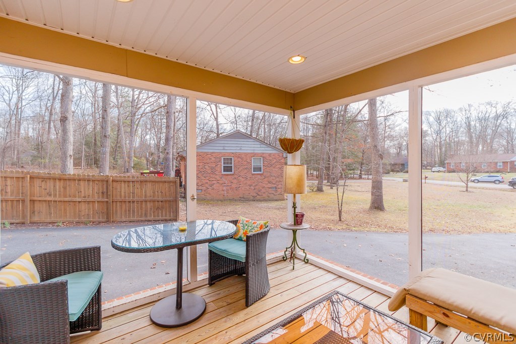 100 Riva Ridge Circle Sandston, VA 23150 - Photo 24 of 33 Screened in porch
