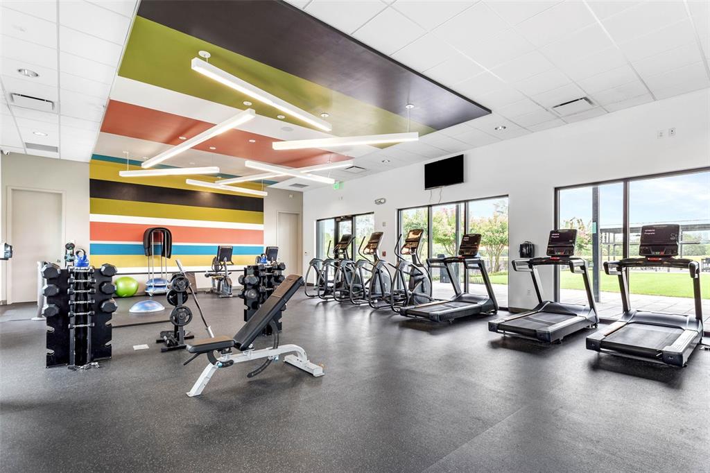 6394 Roadstead Court Apollo Beach, FL 33572 - Photo 46 of 49 a view of a room with gym equipment
