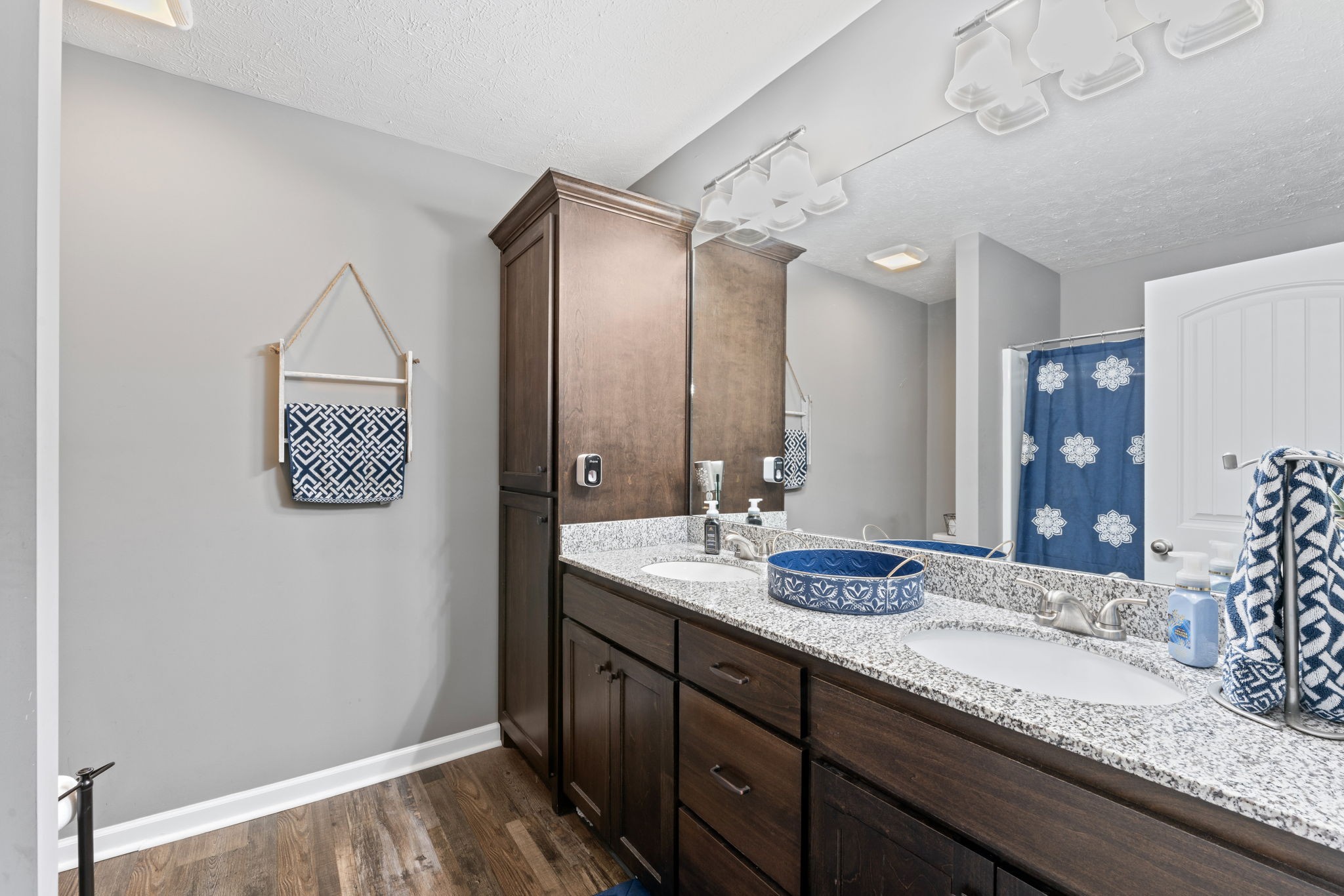 332 Oakwood Road Tullahoma, TN 37388 - Photo 15 of 17 a bathroom with a sink double vanity and a mirror