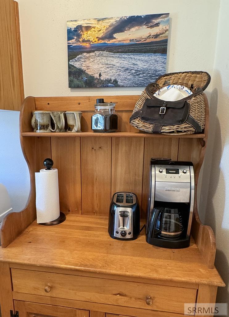 137 Spruce Street Ashton, ID 83420 - Photo 13 of 22 Close up of coffee bar in STR