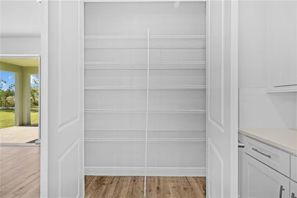 a view of a room with shelf