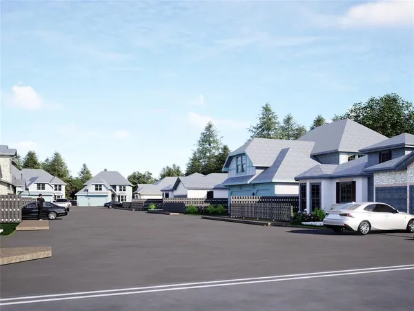 a view of street with parked cars