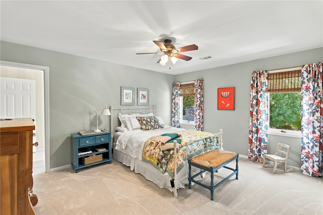 604 Ridgecrest Drive Clemson, SC 29631 - Photo 40 of 50 Soft wall tones and wall-to-wall carpeting define this comfortable private retreat.