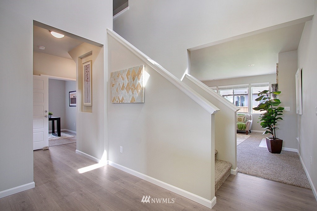 5202 Northeast 24th Street Renton, WA 98059 - Photo 21 of 22 a view of entryway with wooden floor
