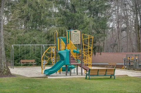 a view of outdoor space with seating