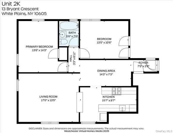 $365,000 | 13 Bryant Crescent, Unit 2K, White Plains, NY 10605