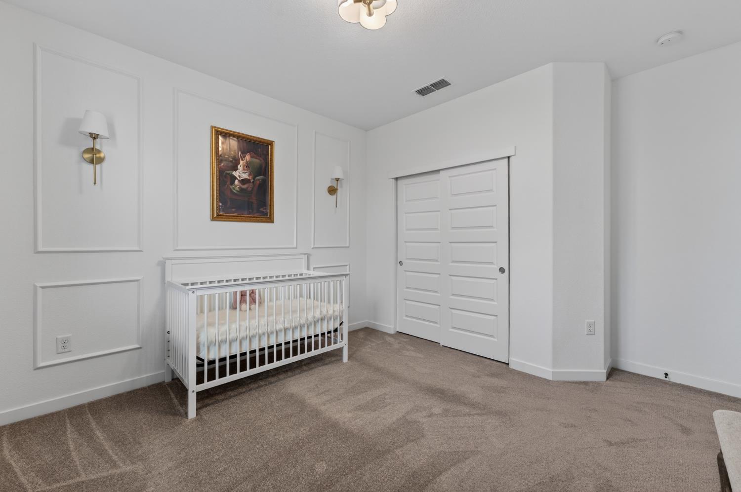 4498 Duckhawk Circle Rancho Cordova, CA 95742 - Photo 33 of 61 a view of a room with an baby crib