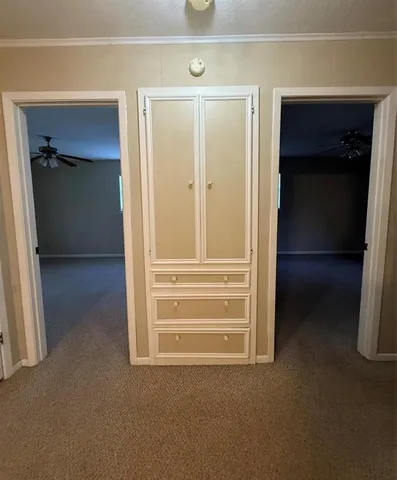 a view of walk in closet