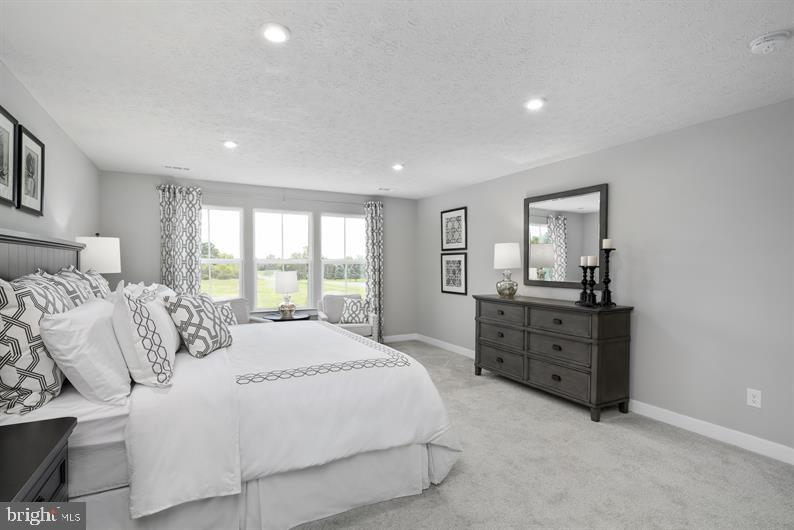 3422 Fox Pointe Lane York, PA 17404 - Photo 19 of 27 a bedroom with a large bed and a dresser