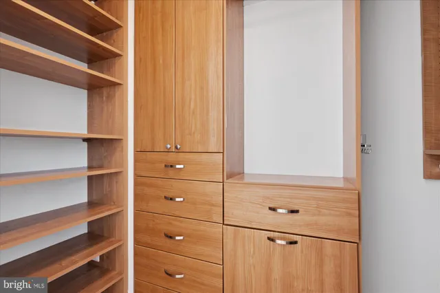 a view of closet