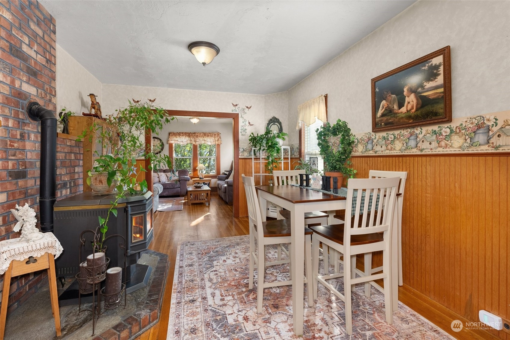809 Long Road Centralia, WA 98531 - Photo 6 of 37 a view of a dining room with furniture window and outside view