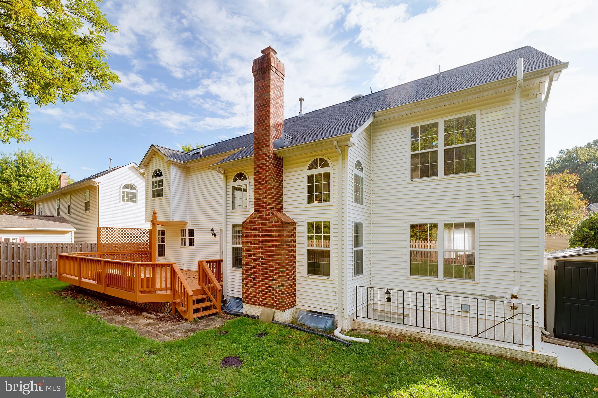 7428 Quail Ridge Lane Bowie, MD 20720 - Photo 79 of 87 a front view of a house with garden