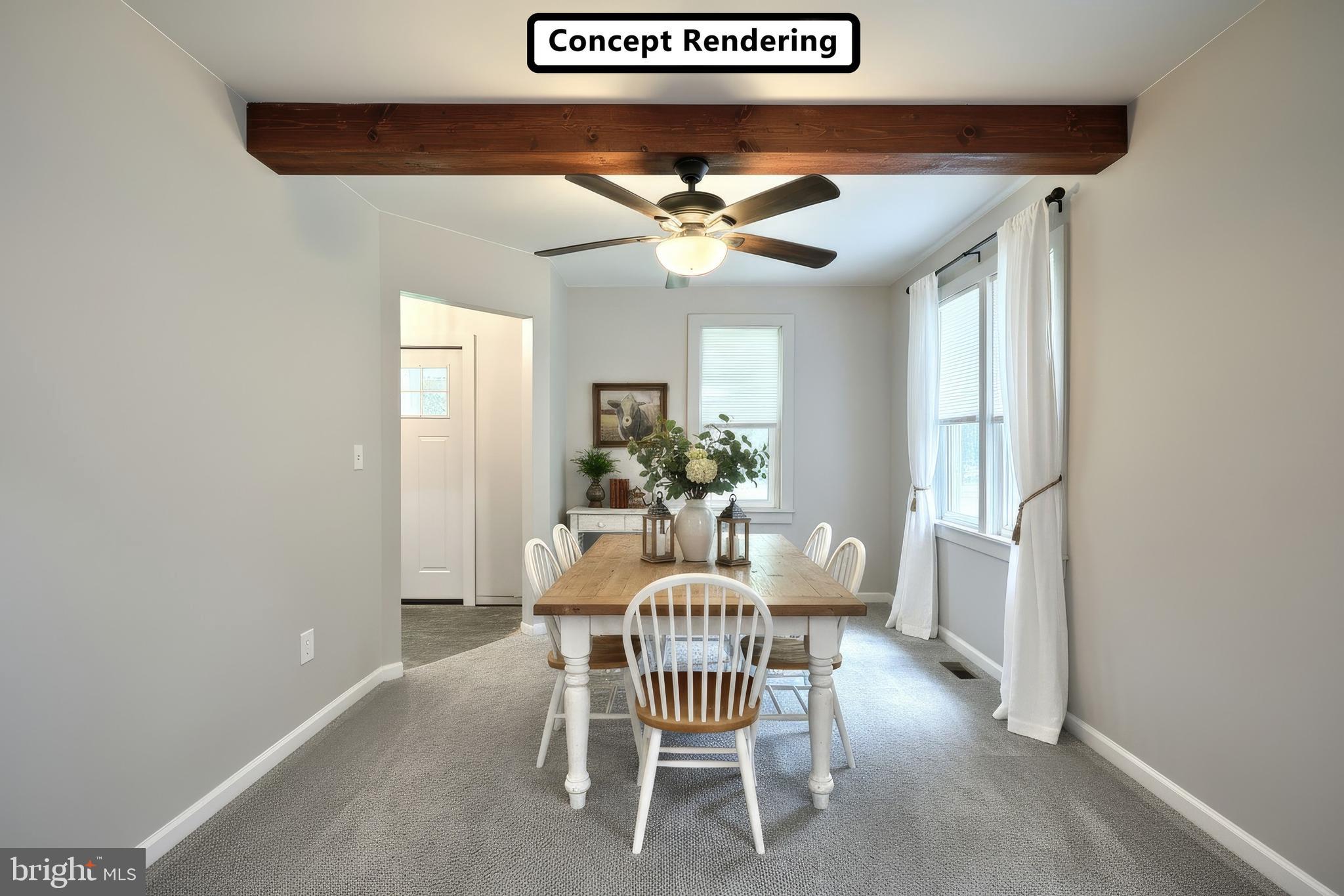 556 Bair Road Delta, PA 17314 - Photo 23 of 48 a dining room with furniture and window
