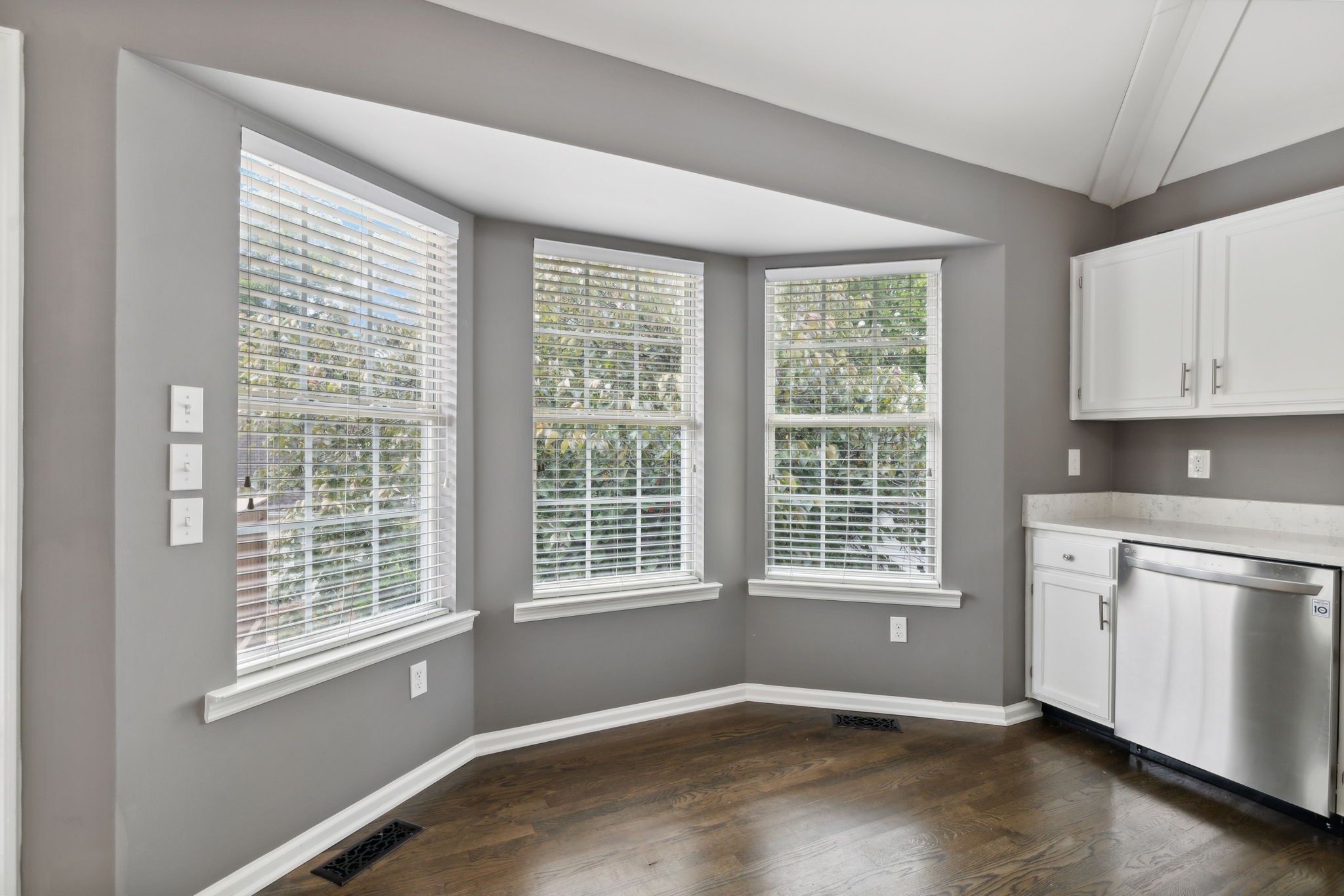 3014 Bent Tree Road Franklin, TN 37067 - Photo 12 of 28 a view of an empty room with a window and wooden floor
