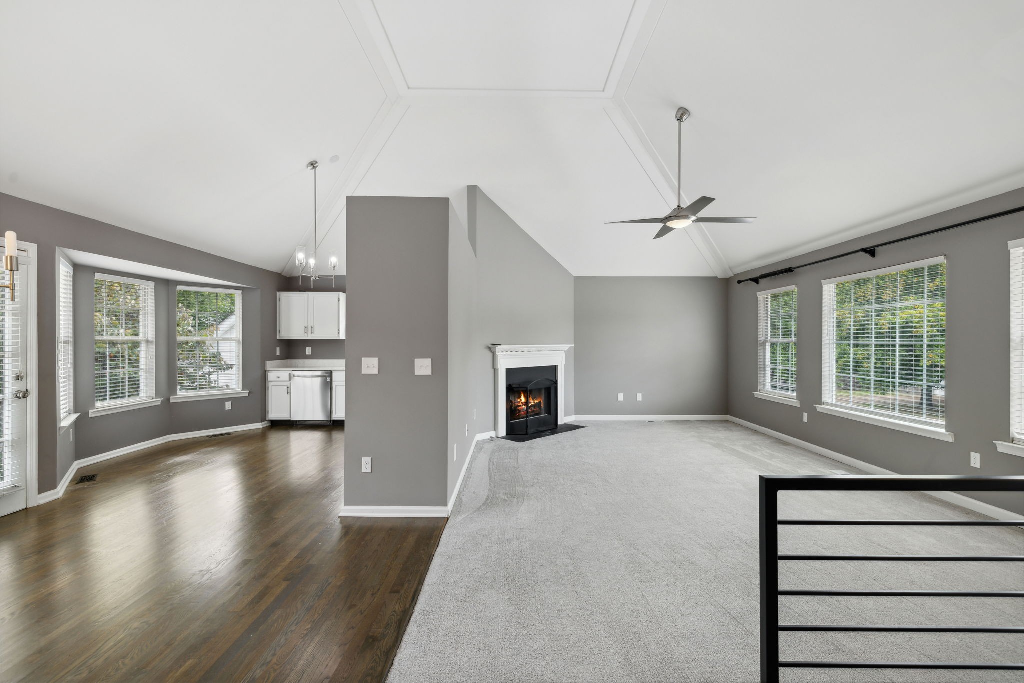 3014 Bent Tree Road Franklin, TN 37067 - Photo 3 of 28 a view of an empty room with a window and fireplace