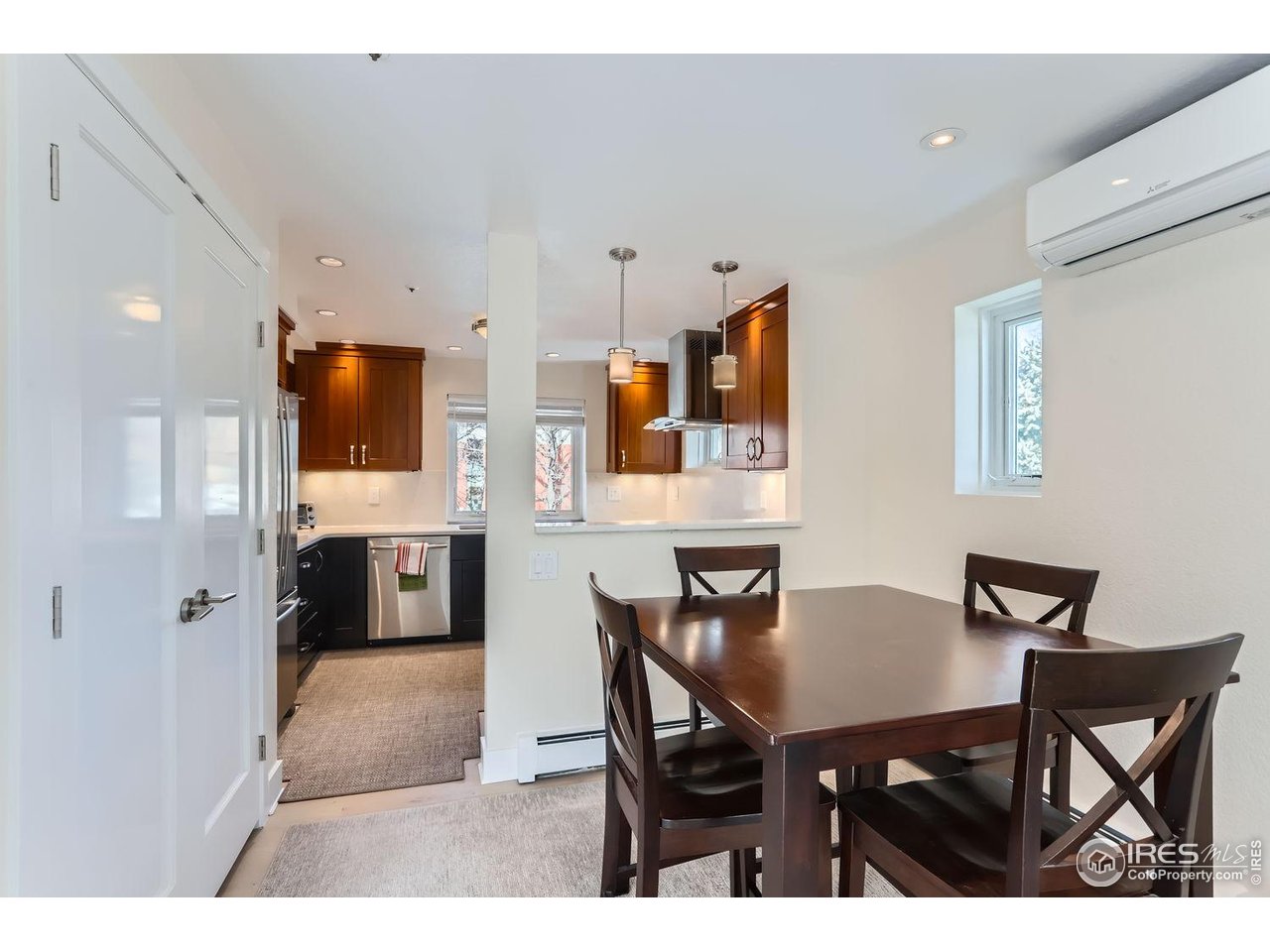 620 Pearl Street, Unit E Boulder, CO 80302 - Photo 8 of 37 a view of kitchen with stainless steel appliances cabinets