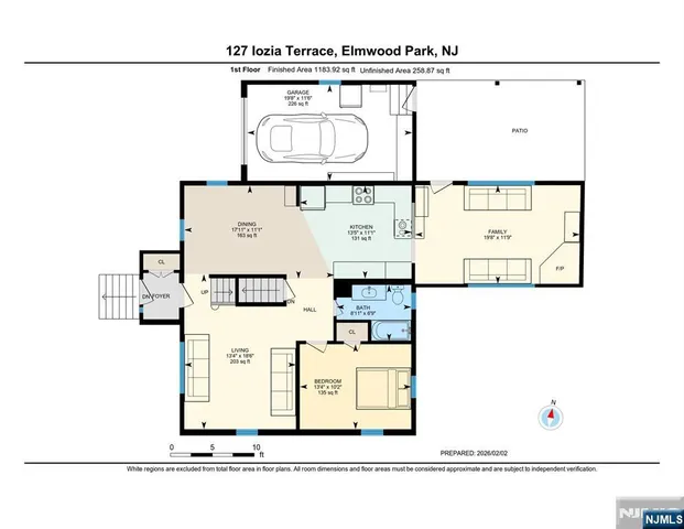 $595,000 | 127 Iozia Terrace, Elmwood Park, NJ 07407