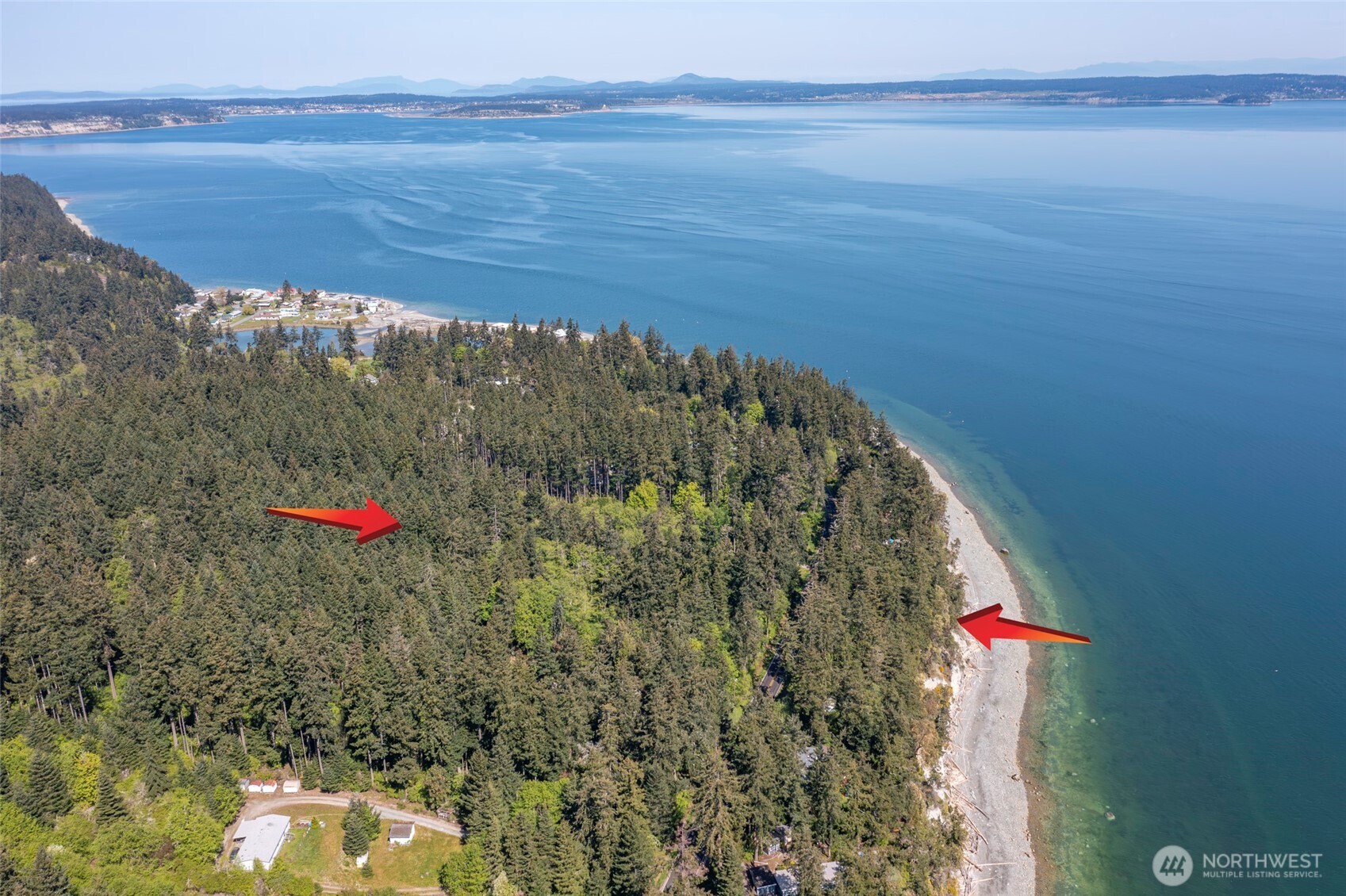 0 South Harrington Road Coupeville, WA 98239 - Photo 14 of 18 a view of a lake and a mountain