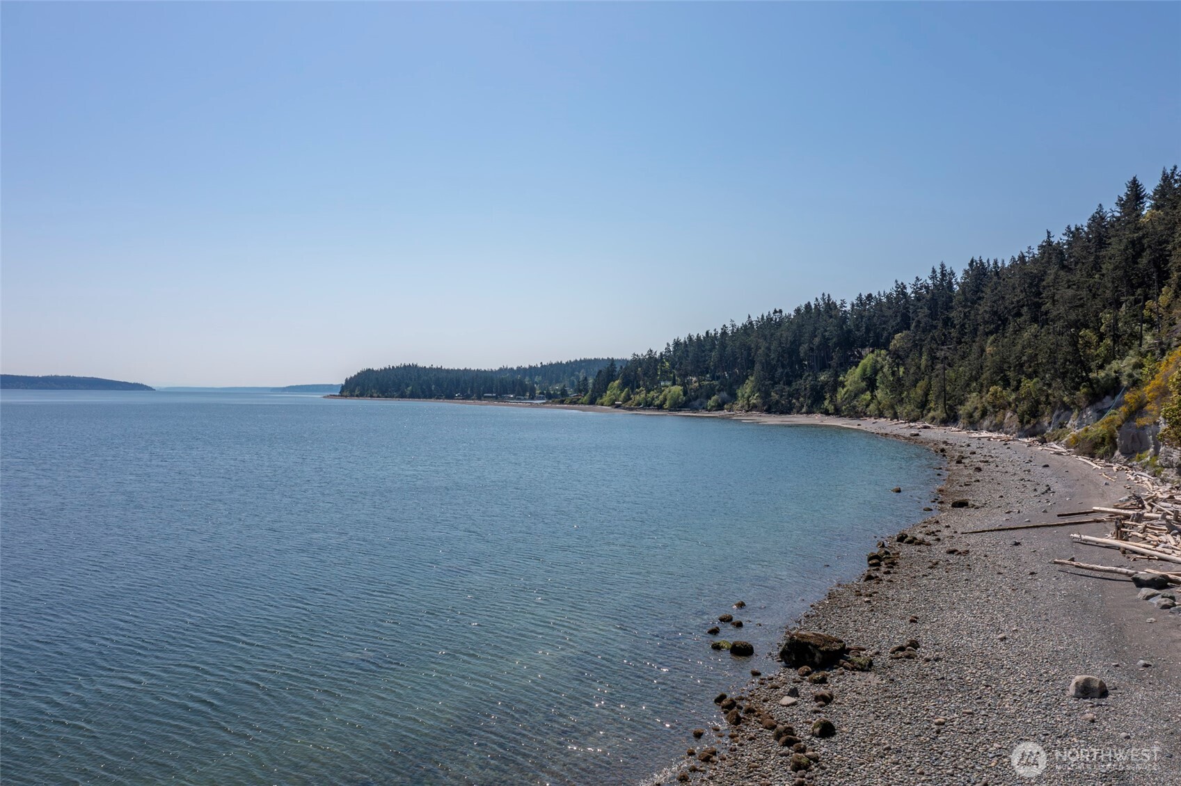 0 South Harrington Road Coupeville, WA 98239 - Photo 16 of 18 a view of a lake with mountain in the background