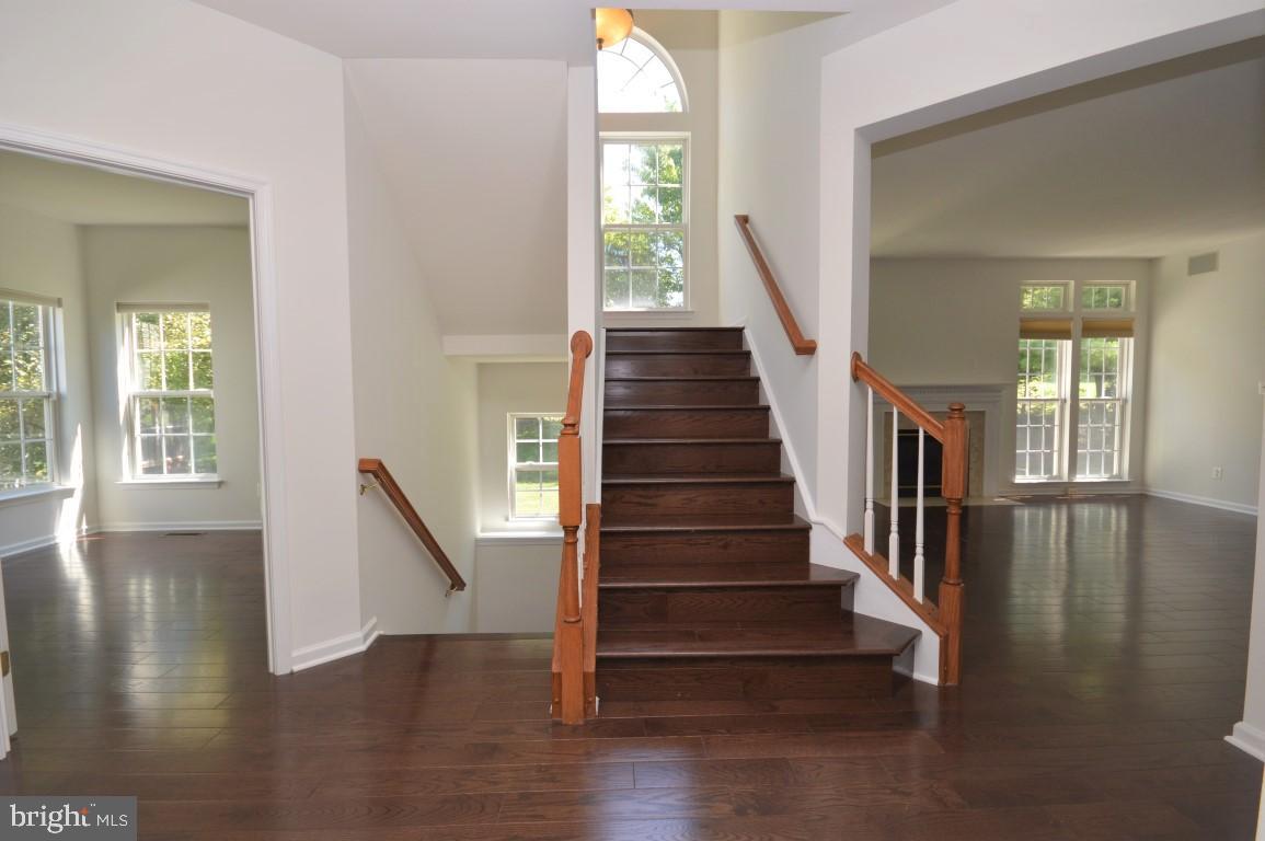 14444 Clubhouse Road Gainesville, VA 20155 - Photo 16 of 42 Wood Staircase w/Palladian Window on Landing