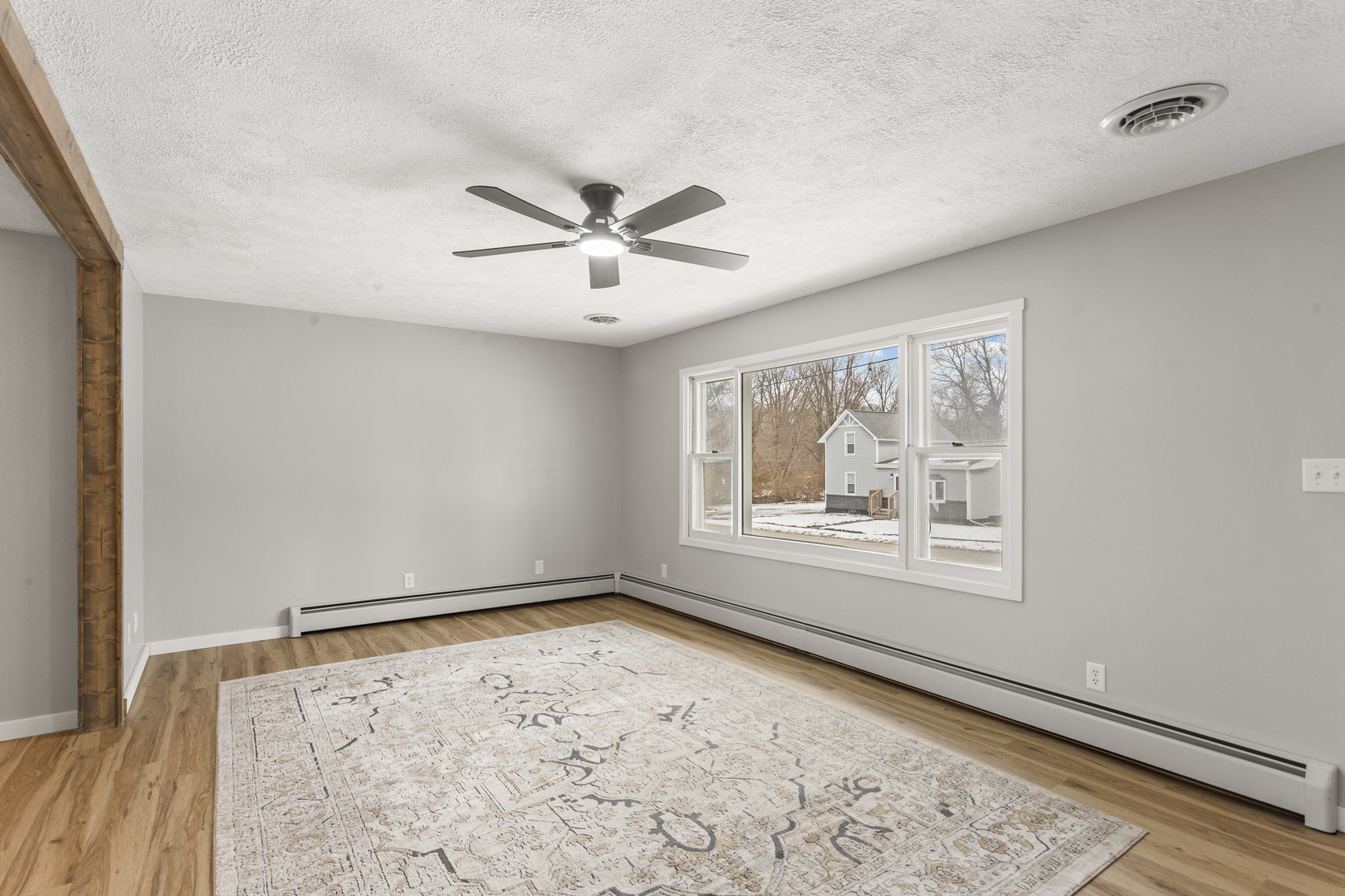 402 South Washington Street Saybrook, IL 61770 - Photo 15 of 24 a view of an empty room with a window