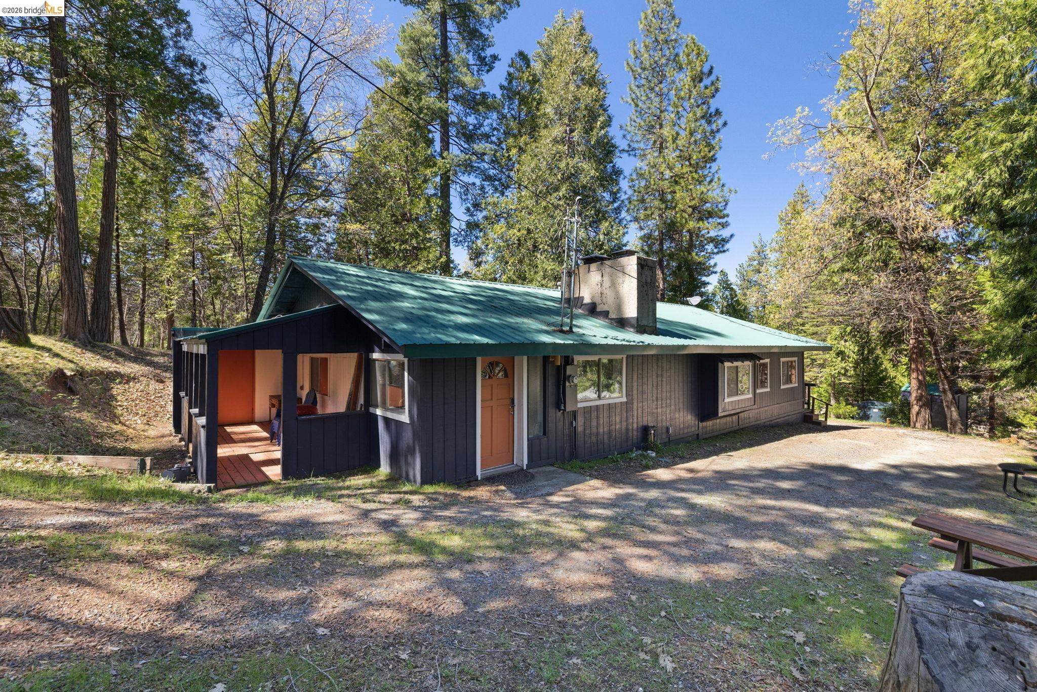 24189 South Fork Road Twain Harte, CA 95383 - Photo 1 of 34 a view of a house with a yard