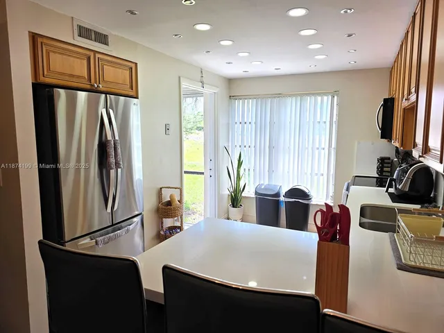 a very nice looking room with a large window