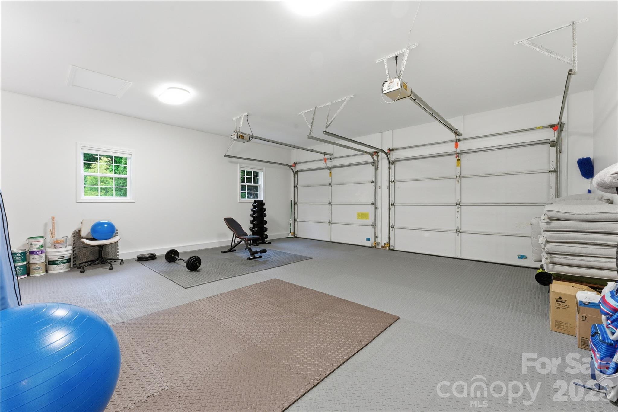 15 Raccoon Point Canton, NC 28716 - Photo 38 of 48 a view of a room with gym equipment