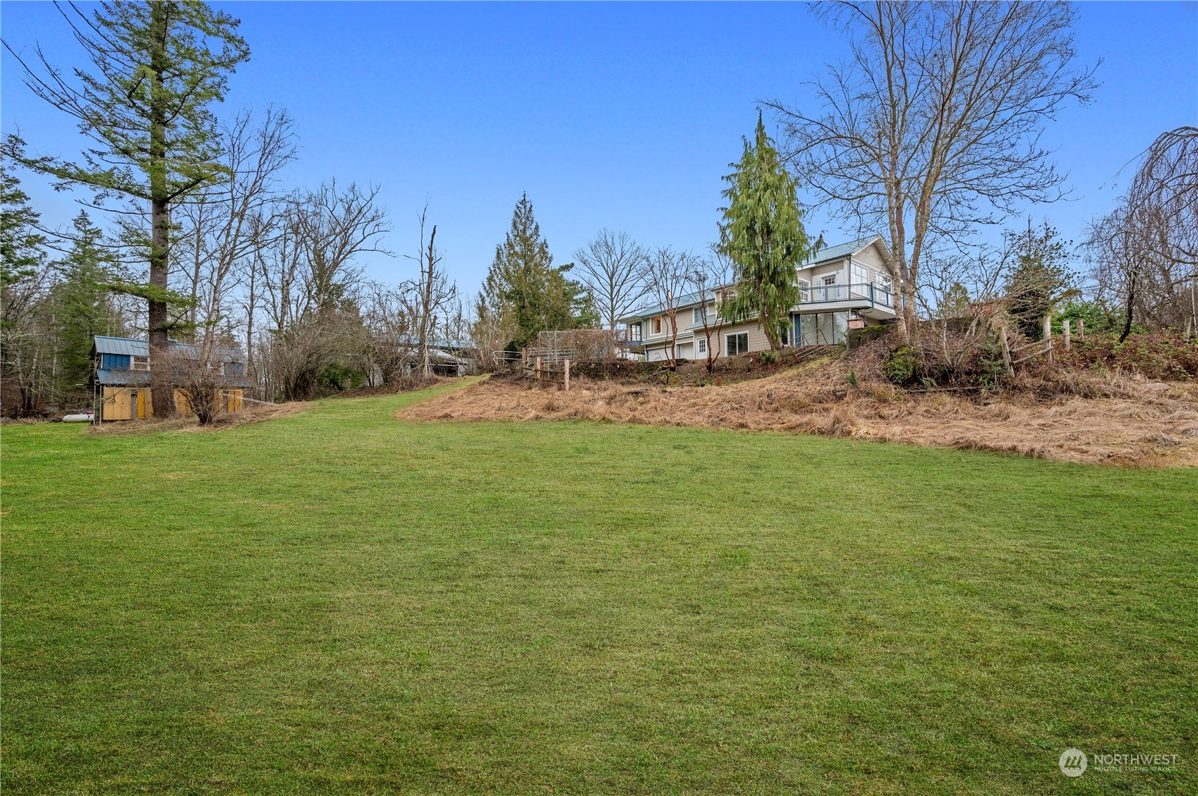 1848 Kelly Road Bellingham, WA 98226 - Photo 30 of 39 a view of a yard with a house