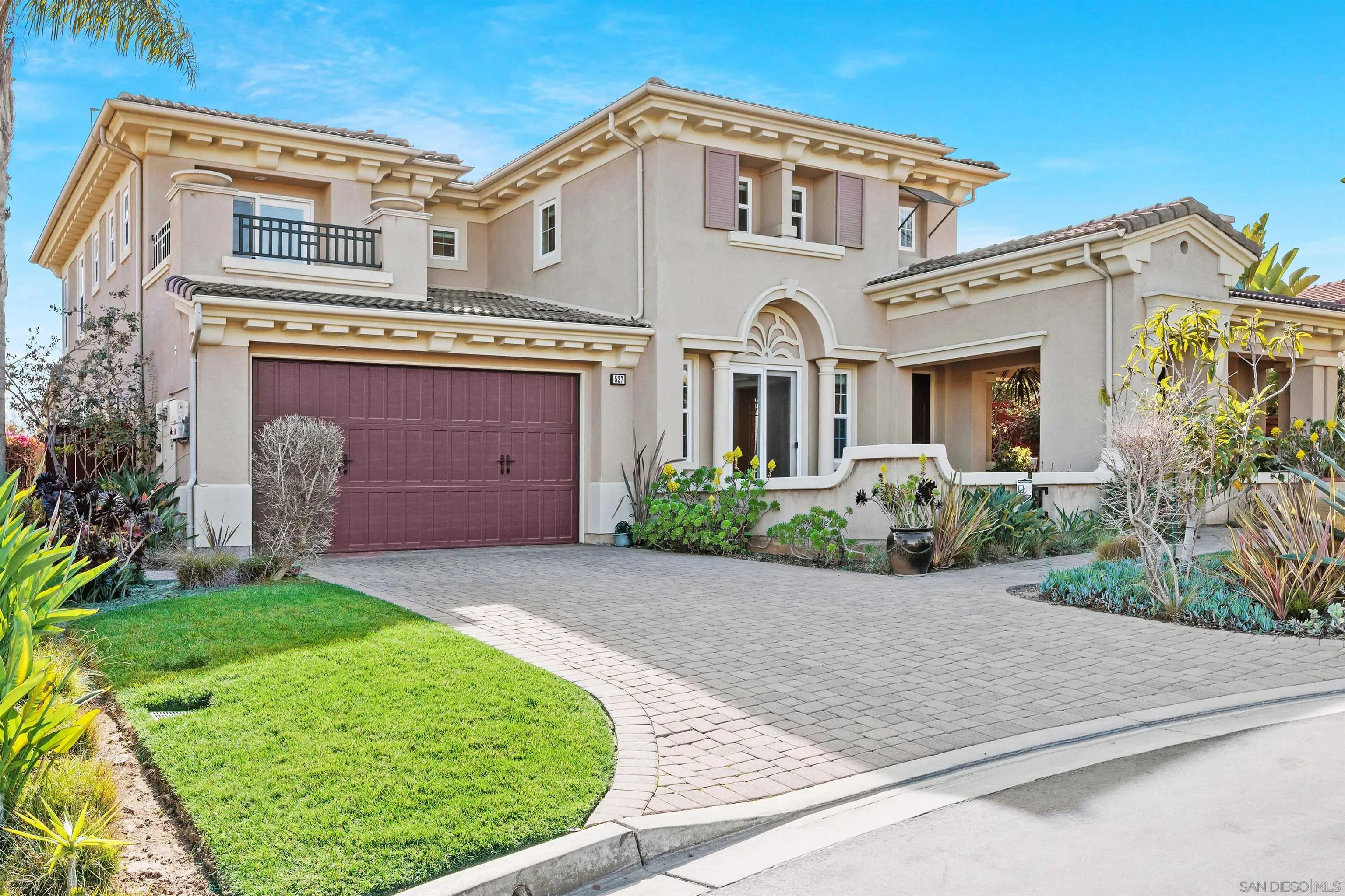 front view of a house