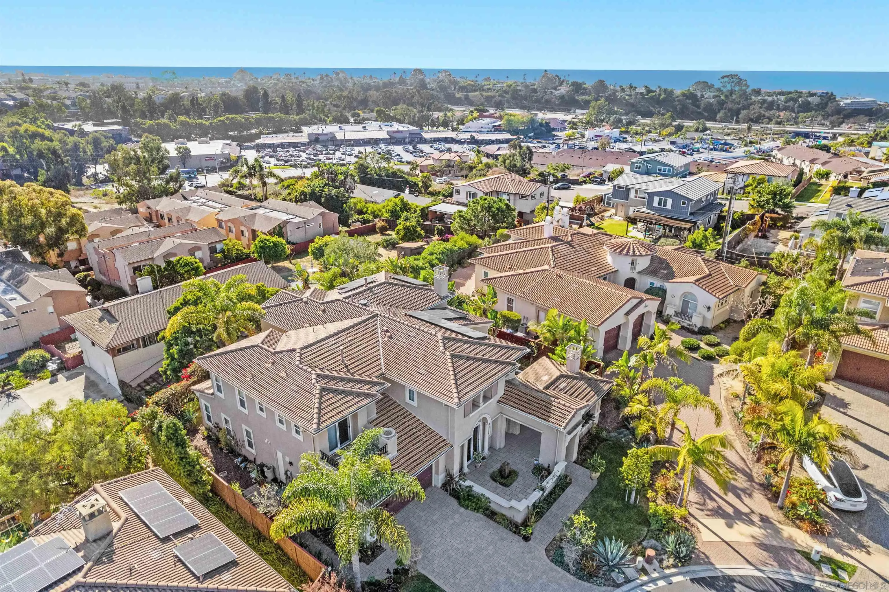 527 Quail Pointe Lane Encinitas, CA 92024 - Photo 2 of 46 an aerial view of residential houses with outdoor space