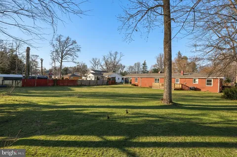 a garden view with a play ground