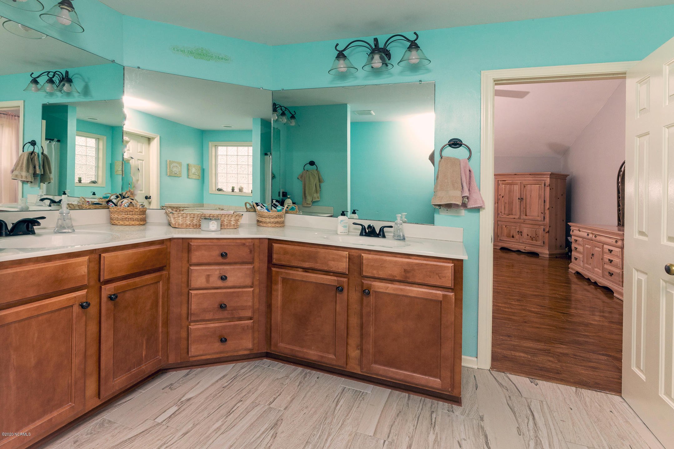 3225 Mobleys Bridge Road Grimesland, NC 27837 - Photo 16 of 30 Master vanity