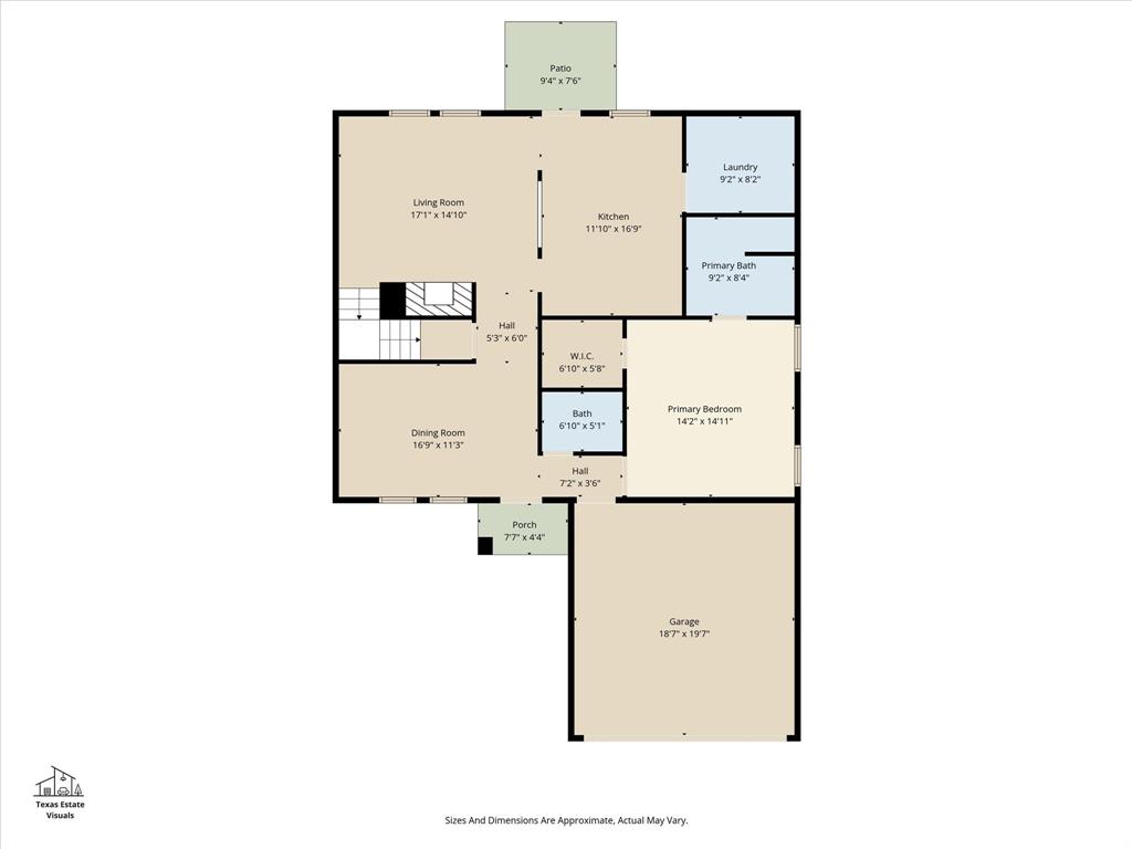 1129 Switchgrass Lane Crowley, TX 76036 - Photo 37 of 40 a picture of a floor plan