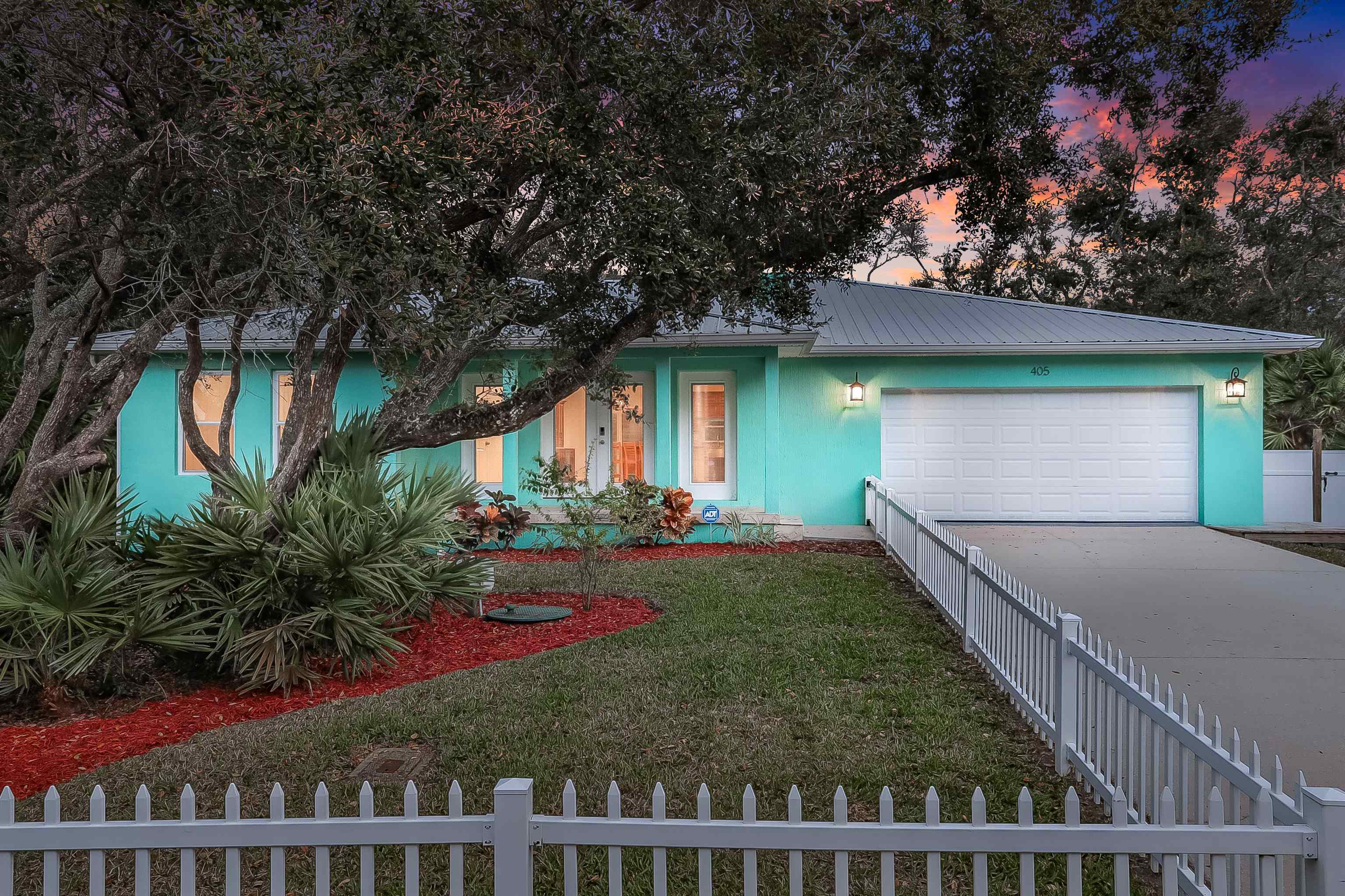 405 Boating Club Road St. Augustine, FL 32084 - Photo 1 of 35 a front view of house with yard